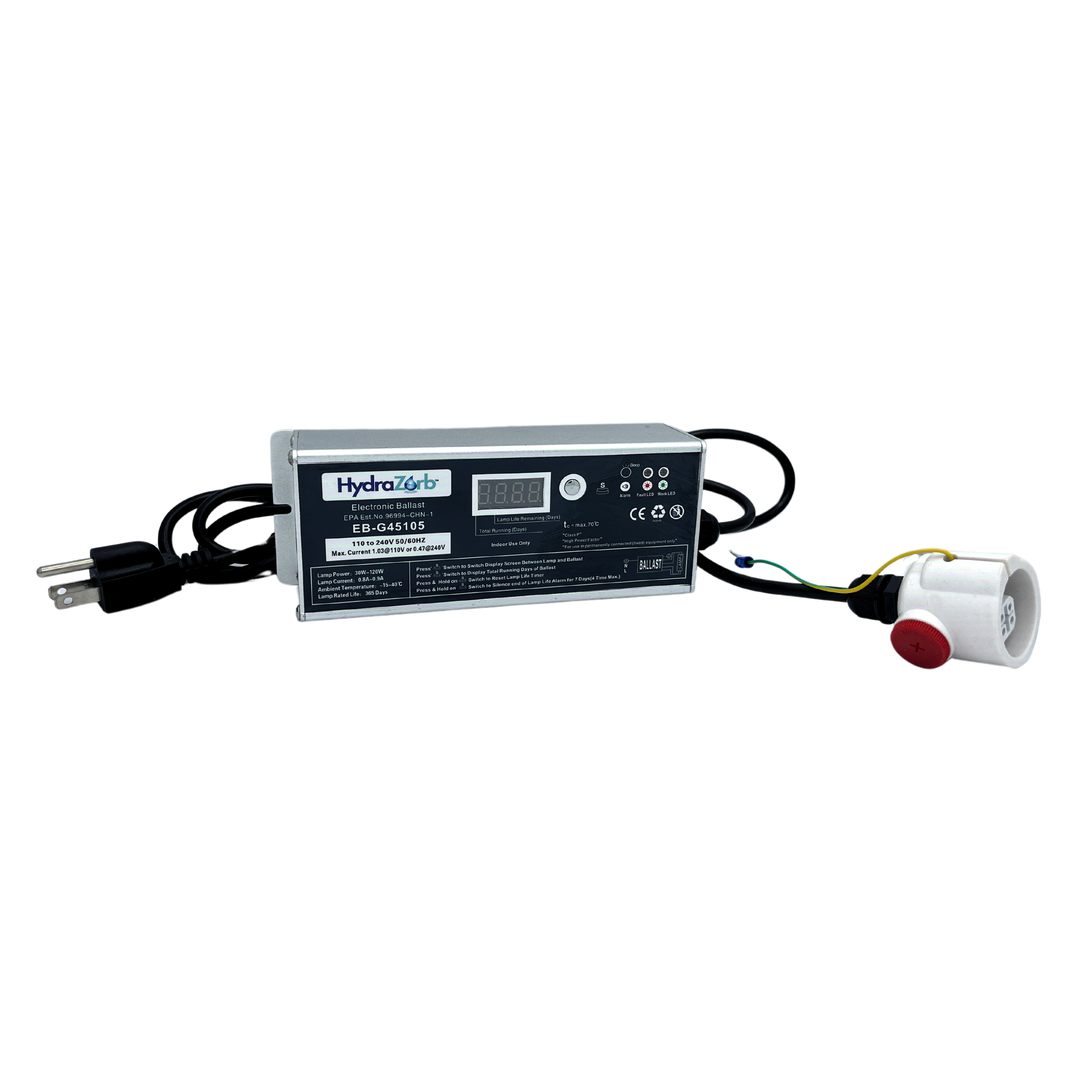 HydraZorb Commercial-Grade UV Light Ballast